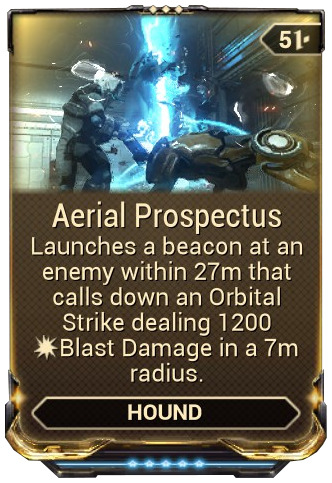 Aerial Prospectus - Buy and Sell orders | Warframe Market