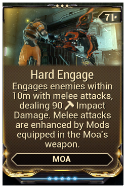 Hard Engage - Trade Statistics | Warframe Market