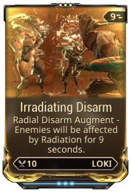 Irradiating Disarm - Buy and Sell orders | Warframe Market