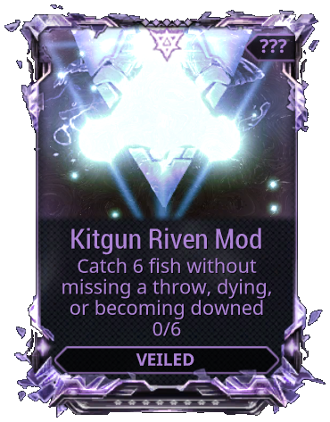 Kitgun Riven Mod (Veiled) - Obchodní Statistiky | Warframe Market