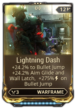 Lightning Dash - Buy and Sell orders | Warframe Market