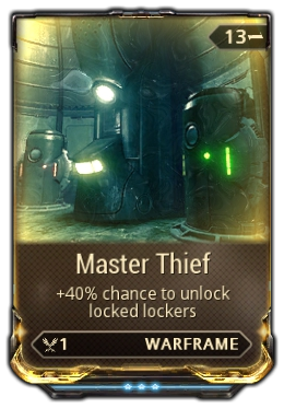 Master Thief - Buy and Sell orders | Warframe Market