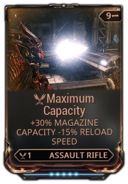 Maximum Capacity - Buy and Sell orders | Warframe Market