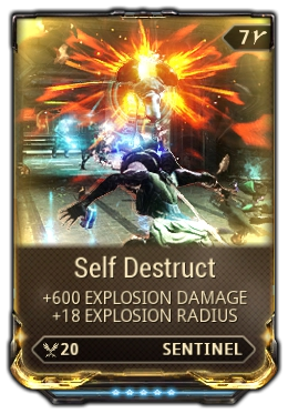 Self Destruct - Buy and Sell orders | Warframe Market